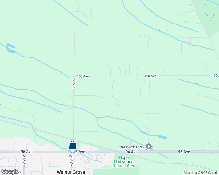map of restaurants, bars, coffee shops, grocery stores, and more near 21790 100 Avenue in Langley Township