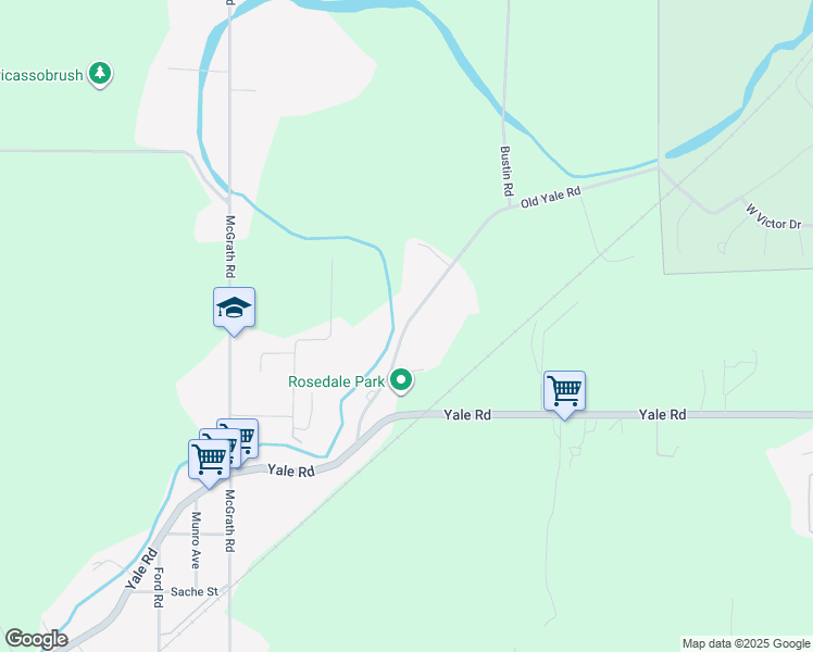 map of restaurants, bars, coffee shops, grocery stores, and more near 51614 Old Yale Road in Chilliwack