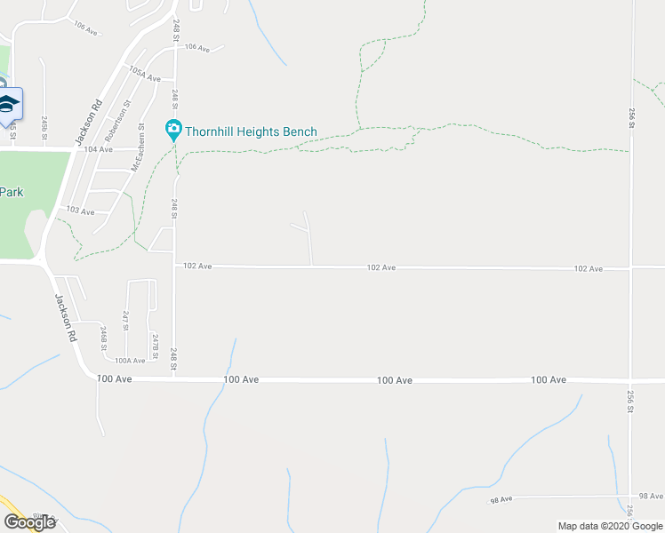 map of restaurants, bars, coffee shops, grocery stores, and more near 102 Avenue in Maple Ridge