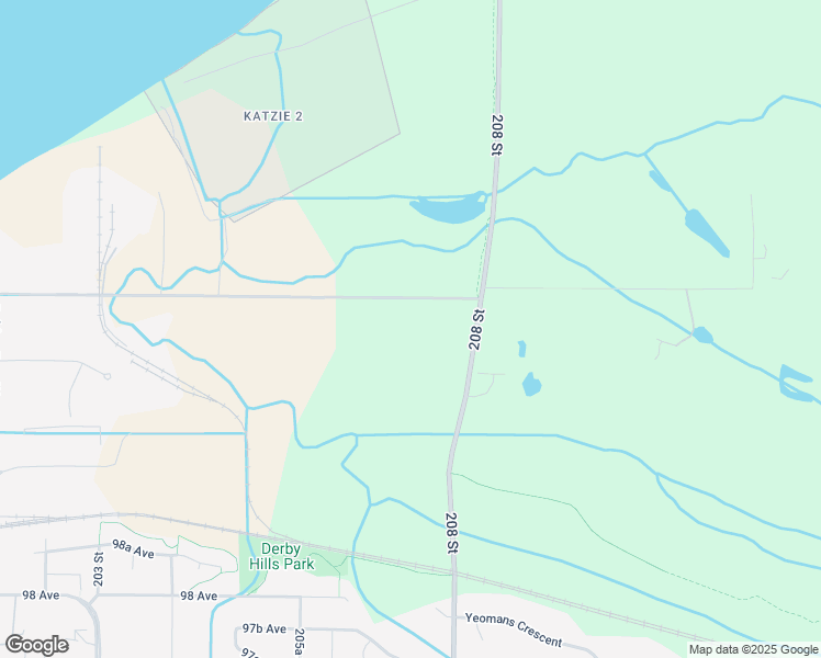 map of restaurants, bars, coffee shops, grocery stores, and more near 20720 102B Avenue in Langley Township
