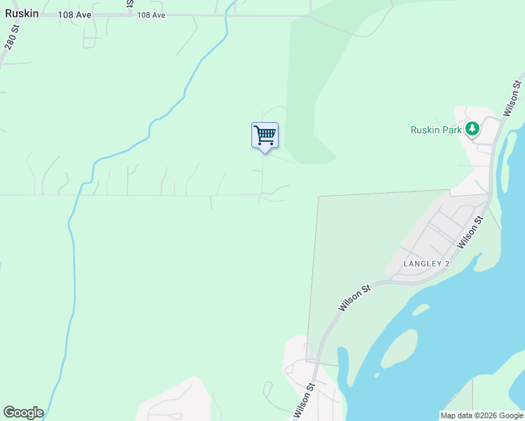 map of restaurants, bars, coffee shops, grocery stores, and more near 28650 104 Avenue in Maple Ridge