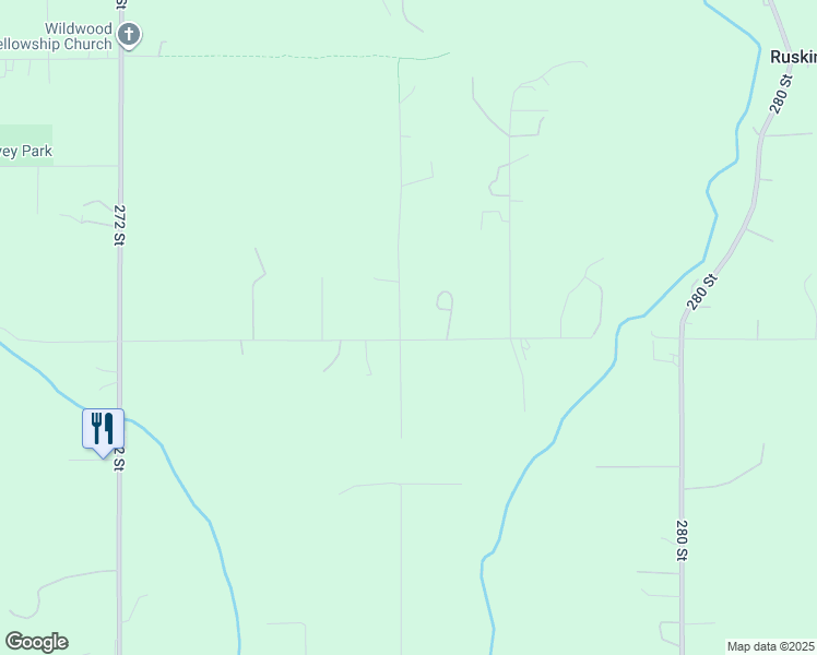 map of restaurants, bars, coffee shops, grocery stores, and more near 27601 104 Avenue in Maple Ridge