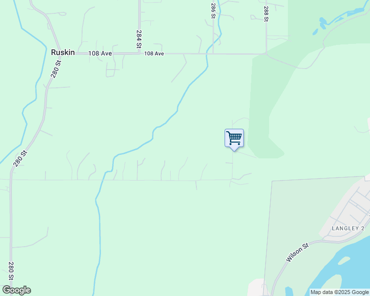 map of restaurants, bars, coffee shops, grocery stores, and more near 28555 104 Avenue in Maple Ridge