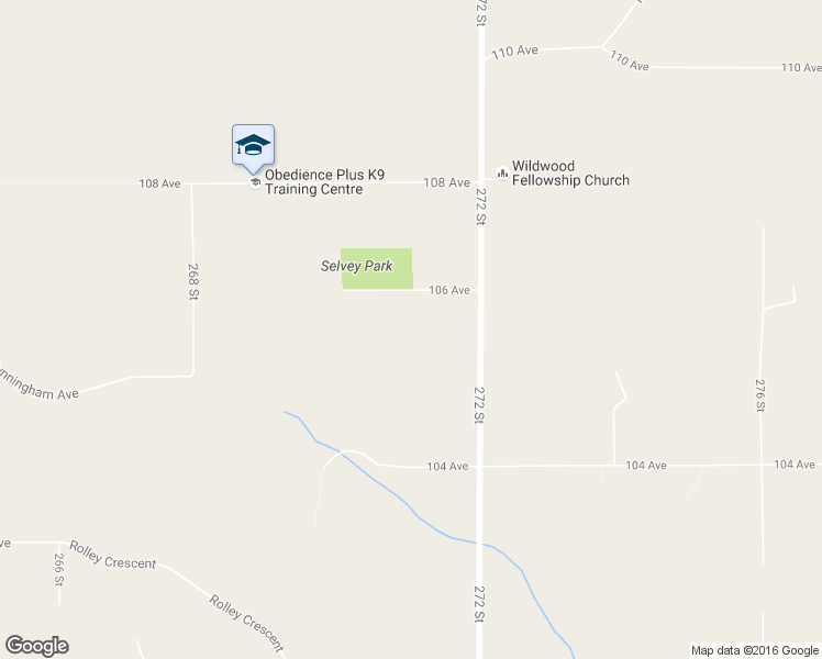 map of restaurants, bars, coffee shops, grocery stores, and more near 27102 106 Avenue in Maple Ridge