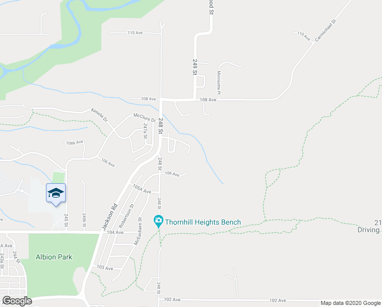 map of restaurants, bars, coffee shops, grocery stores, and more near 24907 106 B Avenue in Maple Ridge