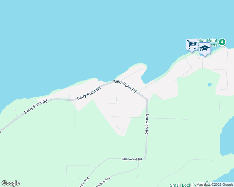 map of restaurants, bars, coffee shops, grocery stores, and more near 120 Rosilos Boulevard in Gabriola