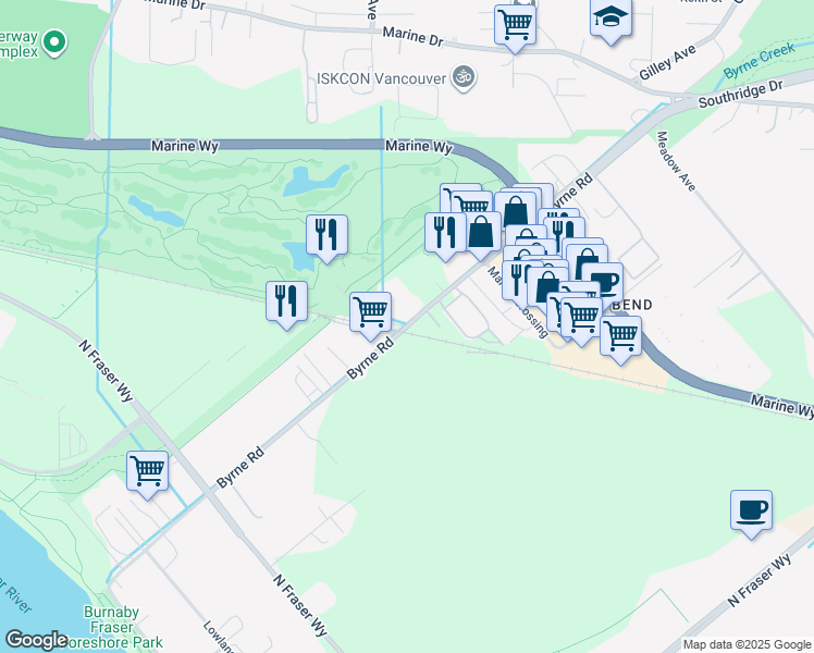 Byrne Road, Burnaby BC Walk Score