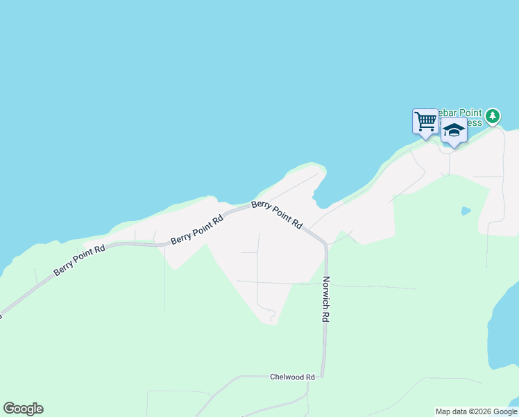 map of restaurants, bars, coffee shops, grocery stores, and more near 120 Rosilos Boulevard in Gabriola