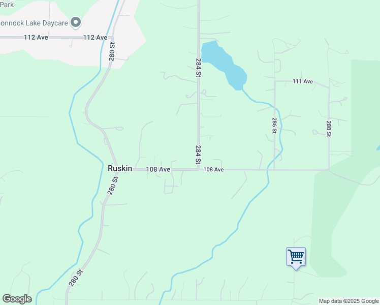 map of restaurants, bars, coffee shops, grocery stores, and more near 10879 284 Street in Maple Ridge