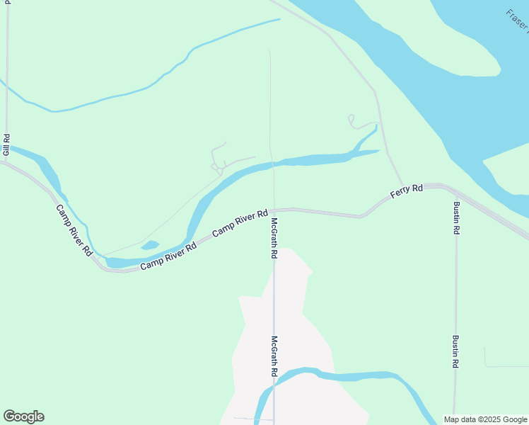 map of restaurants, bars, coffee shops, grocery stores, and more near 98045 Camp River Road in Chilliwack