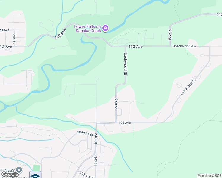 map of restaurants, bars, coffee shops, grocery stores, and more near 10941 249 Street in Maple Ridge