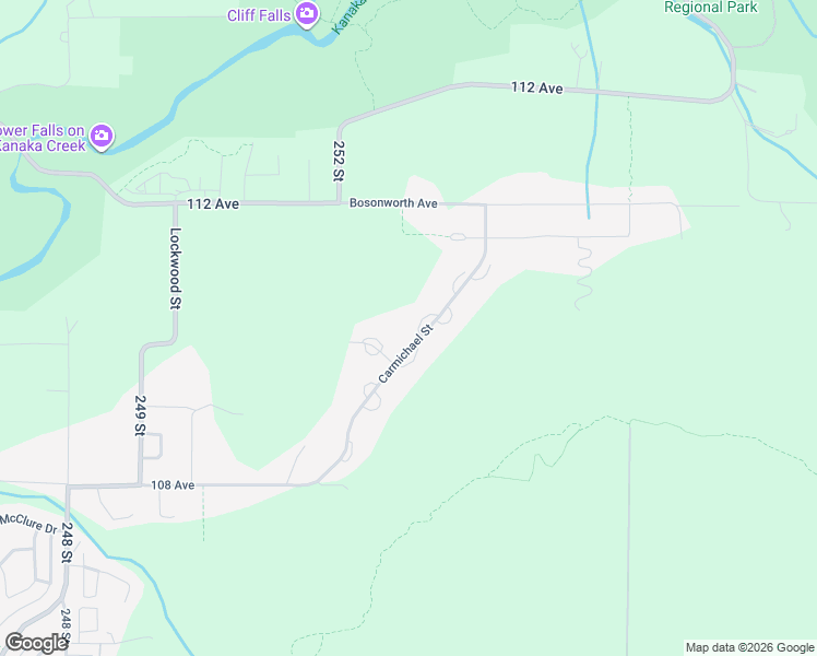 map of restaurants, bars, coffee shops, grocery stores, and more near 11011 Carmichael Street in Maple Ridge