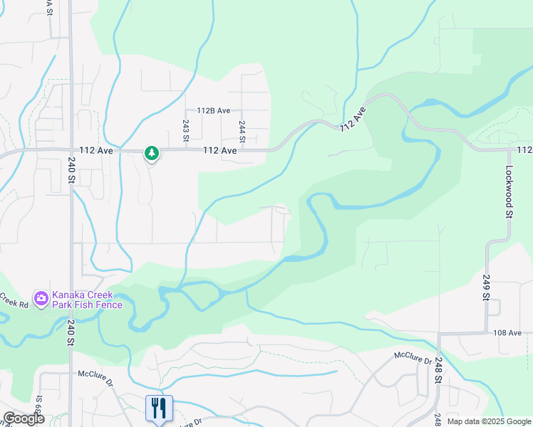 map of restaurants, bars, coffee shops, grocery stores, and more near 11055 Cameron Court in Maple Ridge