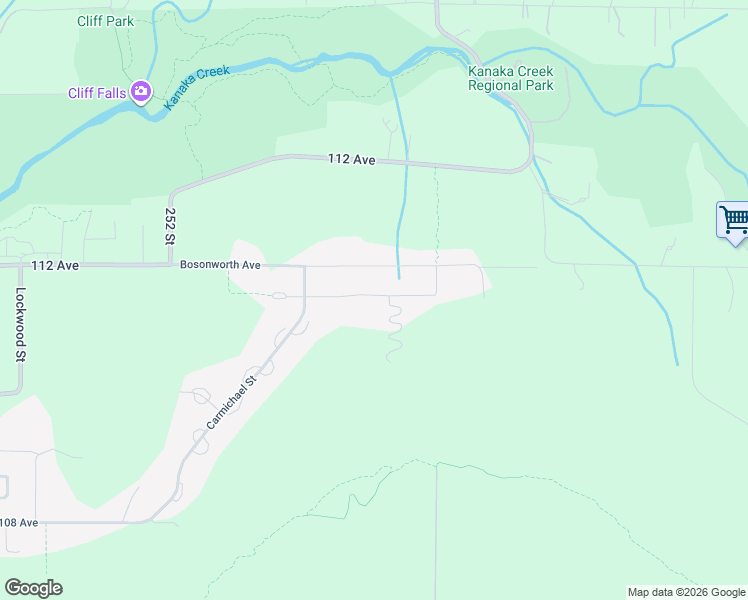 map of restaurants, bars, coffee shops, grocery stores, and more near 25518 Godwin Drive in Maple Ridge
