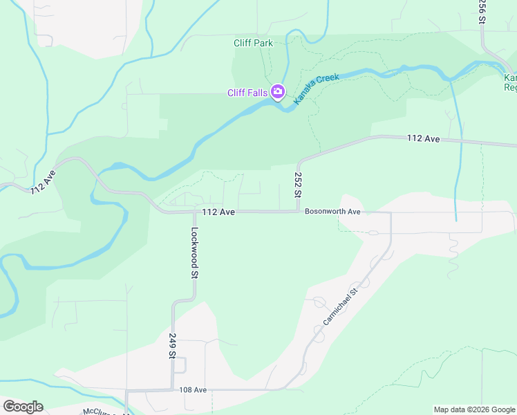 map of restaurants, bars, coffee shops, grocery stores, and more near 25123 112 Avenue in Maple Ridge