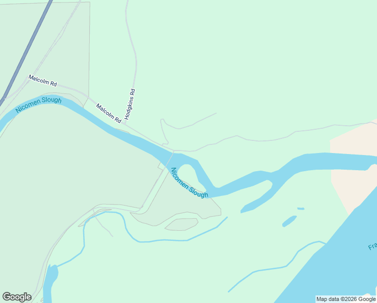 map of restaurants, bars, coffee shops, grocery stores, and more near Malcolm Road in Agassiz