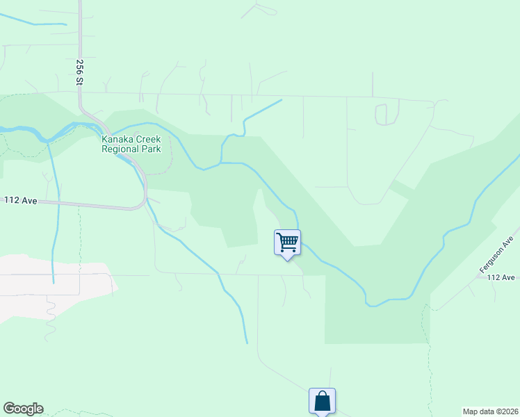 map of restaurants, bars, coffee shops, grocery stores, and more near 11367 261 Street in Maple Ridge