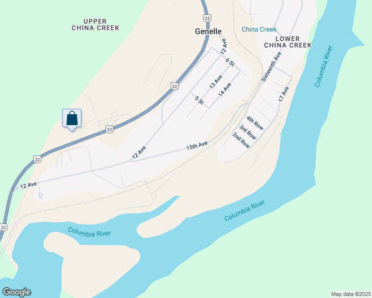 map of restaurants, bars, coffee shops, grocery stores, and more near 338 15th Avenue in Genelle
