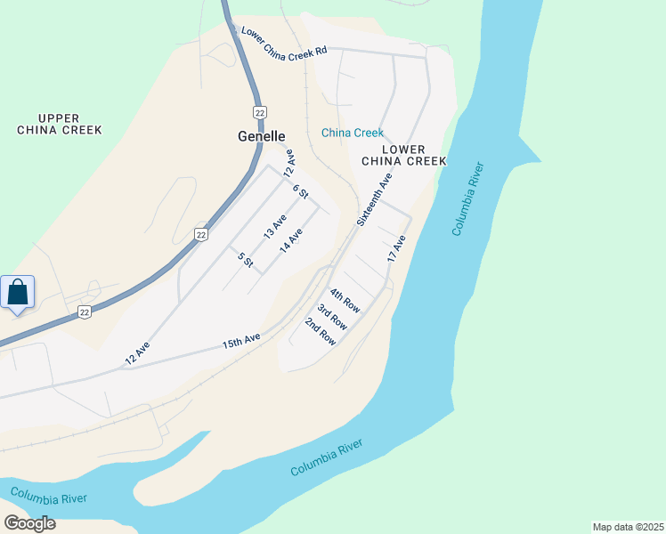 map of restaurants, bars, coffee shops, grocery stores, and more near 338 15th Avenue in Genelle