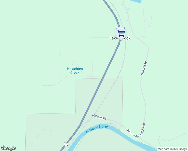 map of restaurants, bars, coffee shops, grocery stores, and more near 43675 Lougheed Highway in Deroche