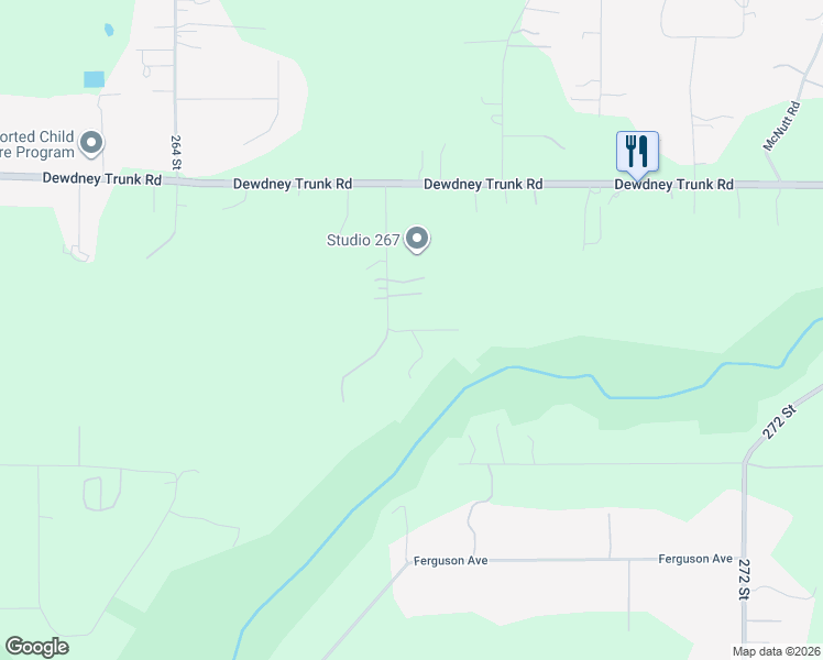 map of restaurants, bars, coffee shops, grocery stores, and more near 11850 267 Street in Maple Ridge