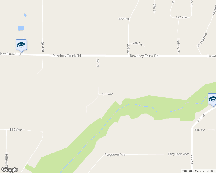 map of restaurants, bars, coffee shops, grocery stores, and more near 11850 267 Street in Maple Ridge