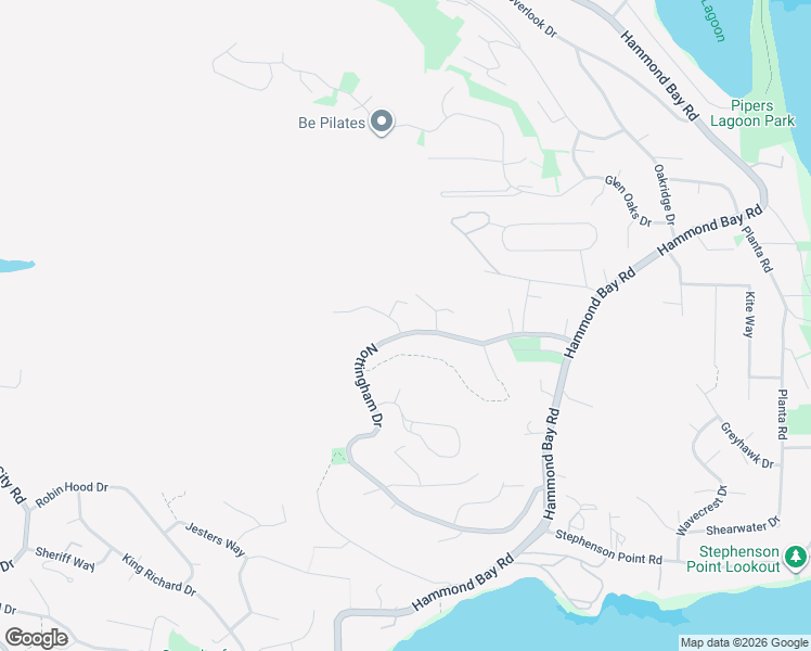 map of restaurants, bars, coffee shops, grocery stores, and more near 349b Sunny Drive in Nanaimo