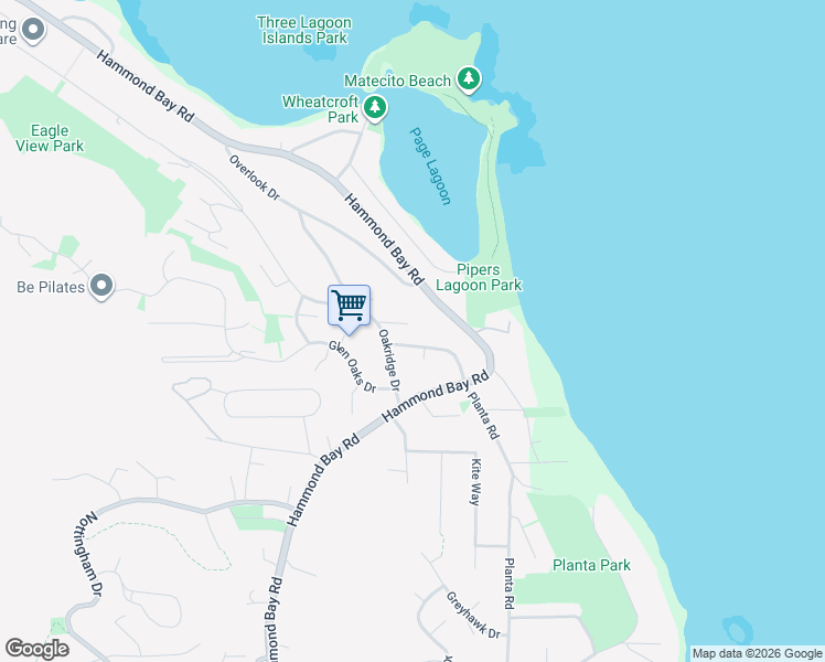 map of restaurants, bars, coffee shops, grocery stores, and more near 3678 Planta Road in Nanaimo