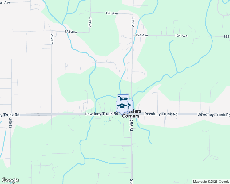 map of restaurants, bars, coffee shops, grocery stores, and more near 25491 Dewdney Trunk Road in Maple Ridge