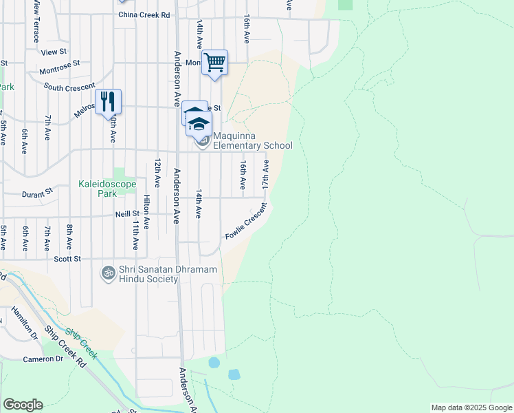 3625 Fowlie Crescent, Port Alberni BC Walk Score