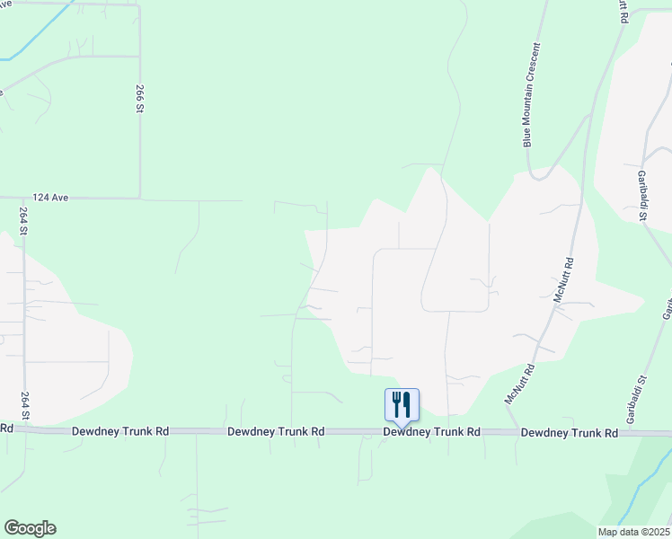 map of restaurants, bars, coffee shops, grocery stores, and more near 12290 269 Street in Maple Ridge