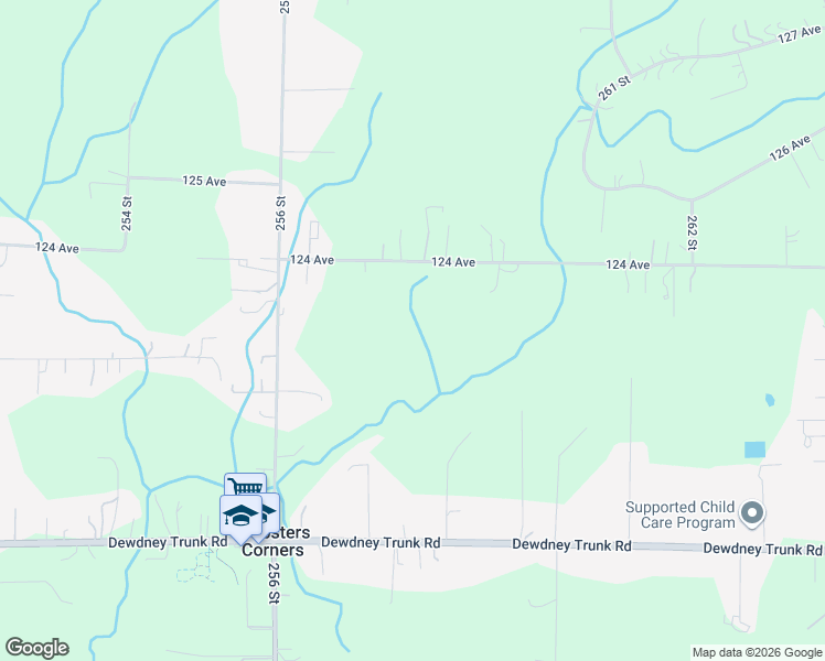 map of restaurants, bars, coffee shops, grocery stores, and more near 12310 256 Street in Maple Ridge