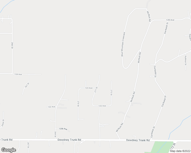 map of restaurants, bars, coffee shops, grocery stores, and more near 12391 271 Street in Maple Ridge