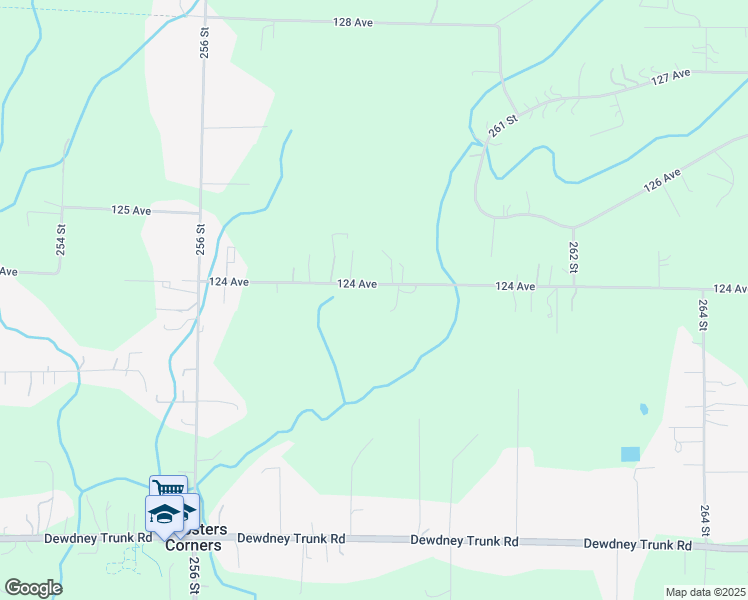 map of restaurants, bars, coffee shops, grocery stores, and more near 25908 124 Avenue in Maple Ridge
