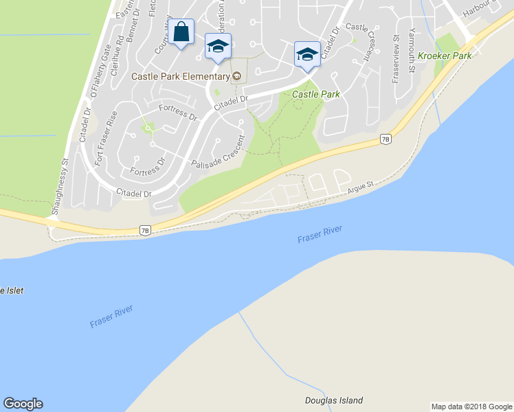 map of restaurants, bars, coffee shops, grocery stores, and more near 11 Argue Street in Port Coquitlam