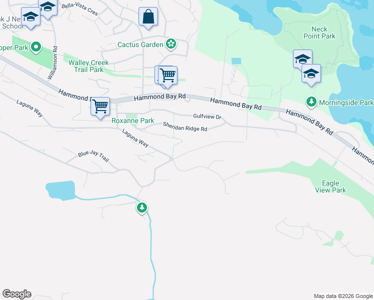 map of restaurants, bars, coffee shops, grocery stores, and more near in Nanaimo