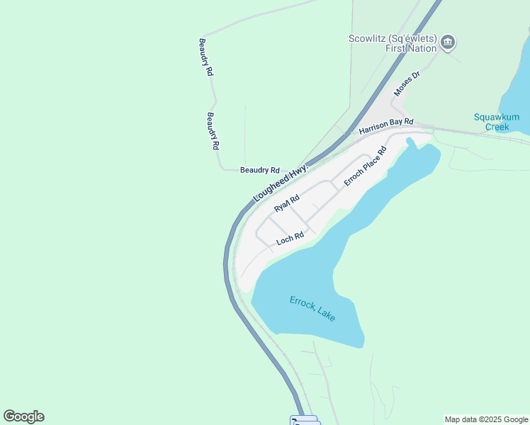 map of restaurants, bars, coffee shops, grocery stores, and more near 43785 Ryall Road in Lake Errock