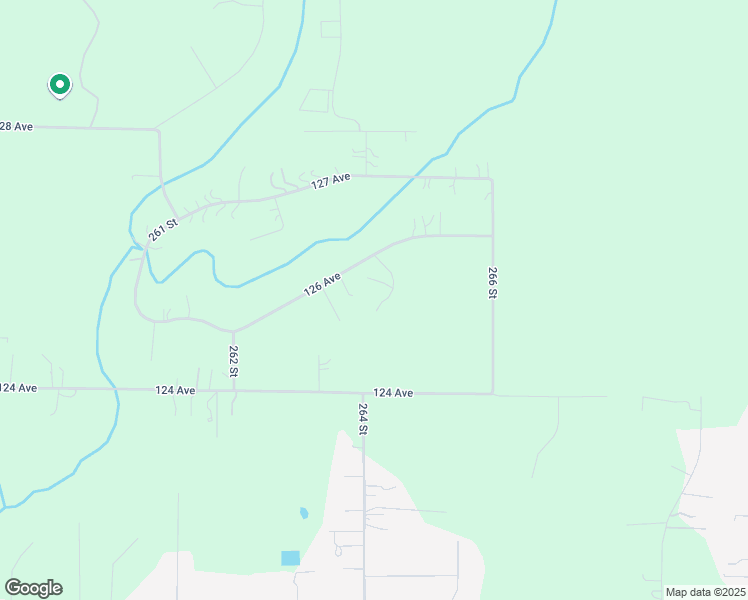 map of restaurants, bars, coffee shops, grocery stores, and more near 12535 264 Street in Maple Ridge