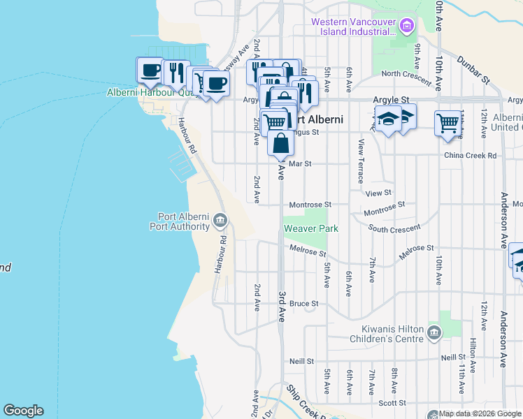 5038 Montrose Street, Port Alberni BC Walk Score