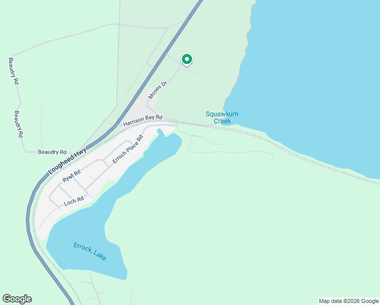 map of restaurants, bars, coffee shops, grocery stores, and more near 44183 Bayview Road in Agassiz
