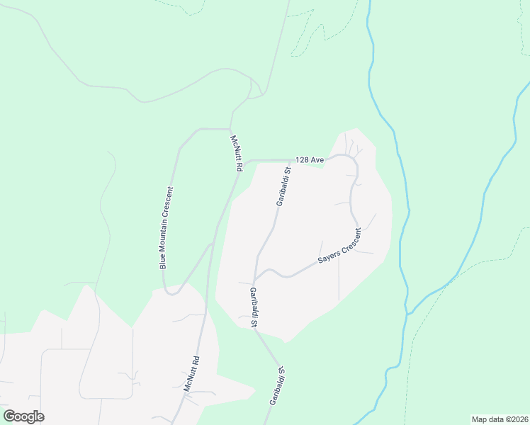 map of restaurants, bars, coffee shops, grocery stores, and more near 12643 Garibaldi Street in Maple Ridge