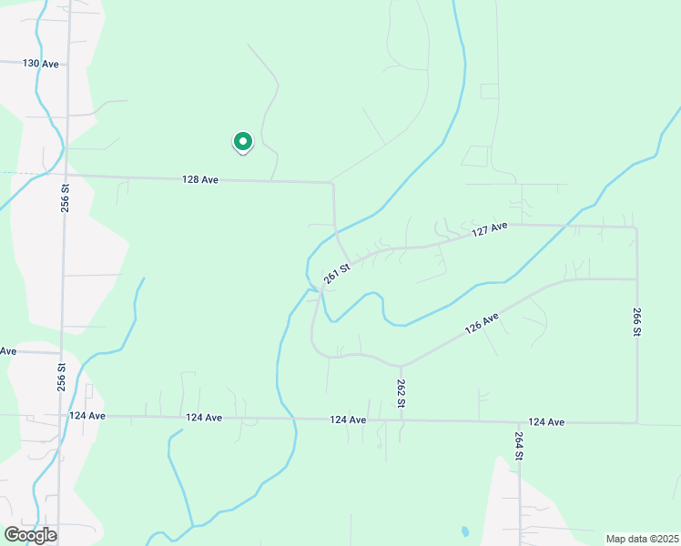 map of restaurants, bars, coffee shops, grocery stores, and more near 12650 261 Street in Maple Ridge