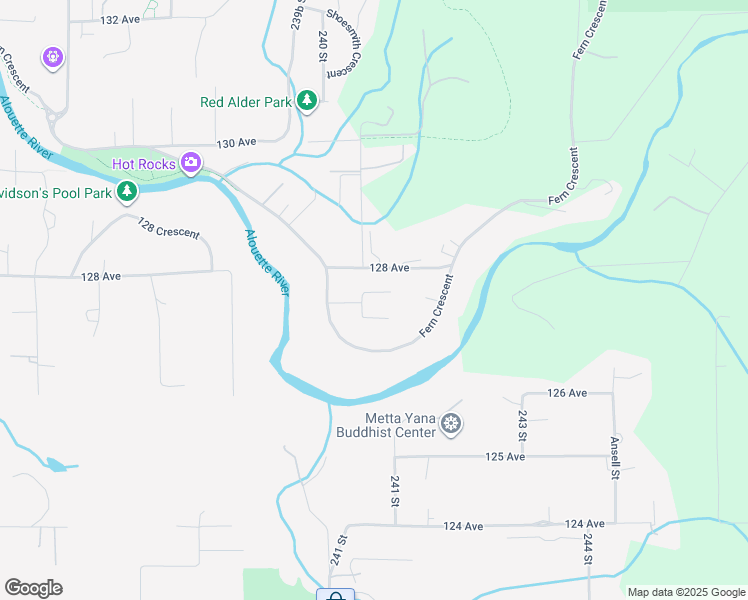 map of restaurants, bars, coffee shops, grocery stores, and more near 24064 127B Avenue in Maple Ridge