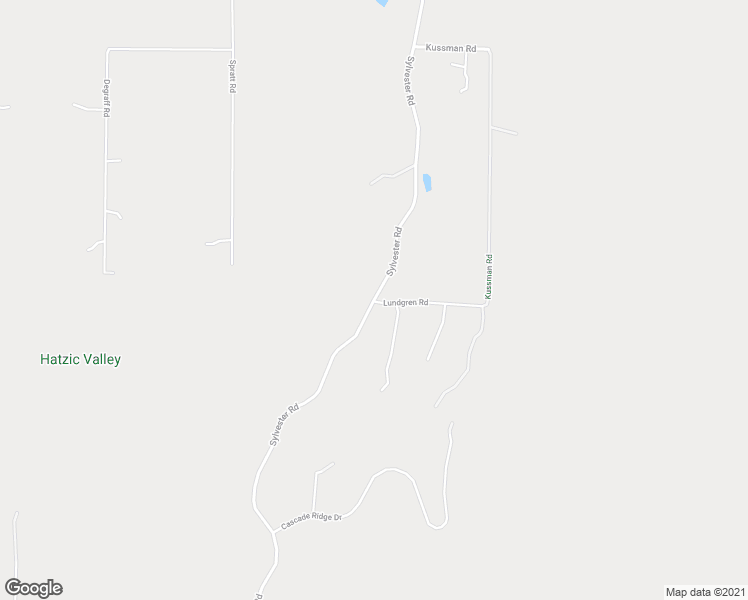 map of restaurants, bars, coffee shops, grocery stores, and more near 12845 Sylvester Road in Fraser Valley