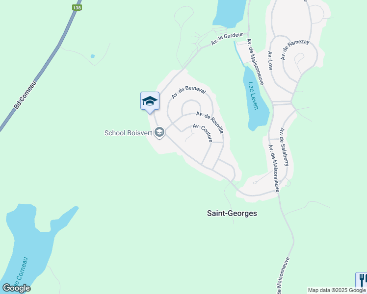 122 Avenue le Gardeur, QC Walk Score