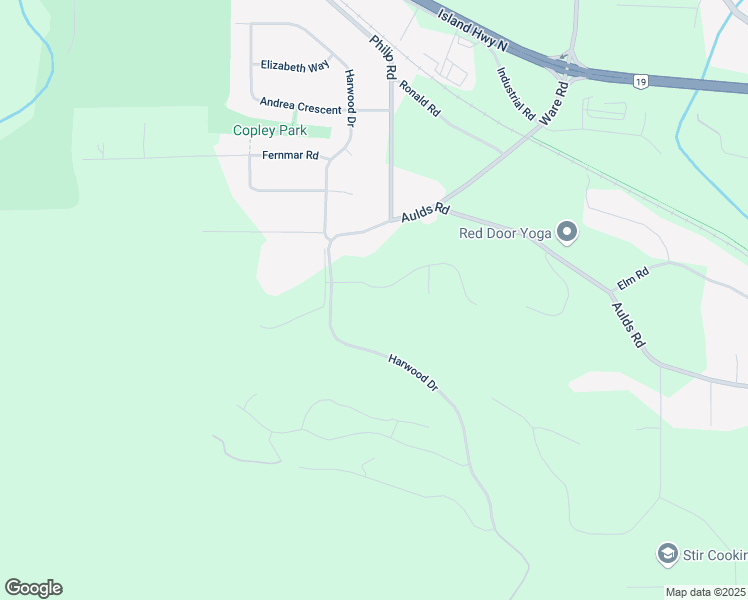map of restaurants, bars, coffee shops, grocery stores, and more near 6633 Old Logging Road in Lantzville
