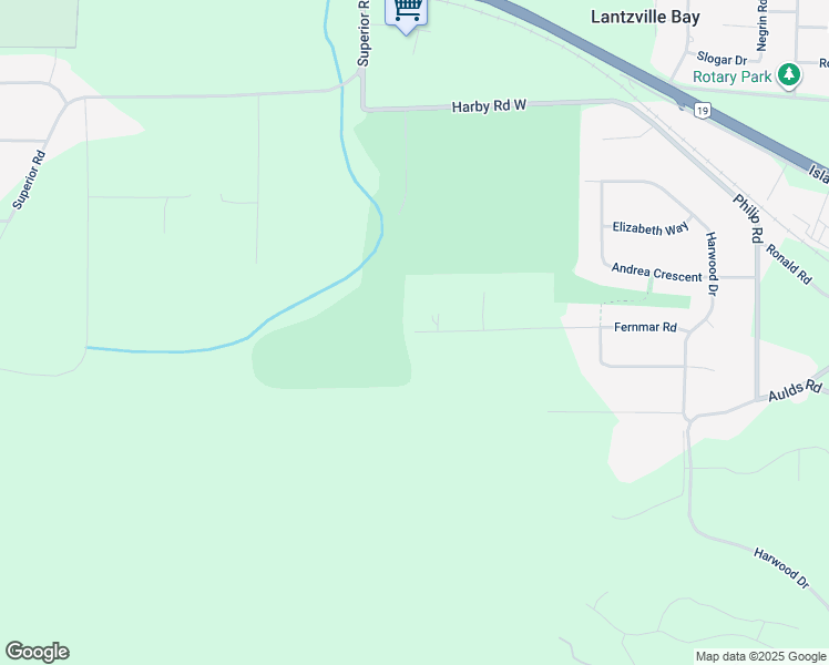 map of restaurants, bars, coffee shops, grocery stores, and more near 7555 Fernmar Road in Lantzville