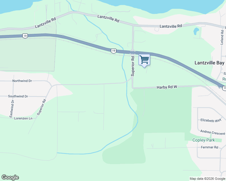 map of restaurants, bars, coffee shops, grocery stores, and more near 7715 Superior Road in Lantzville