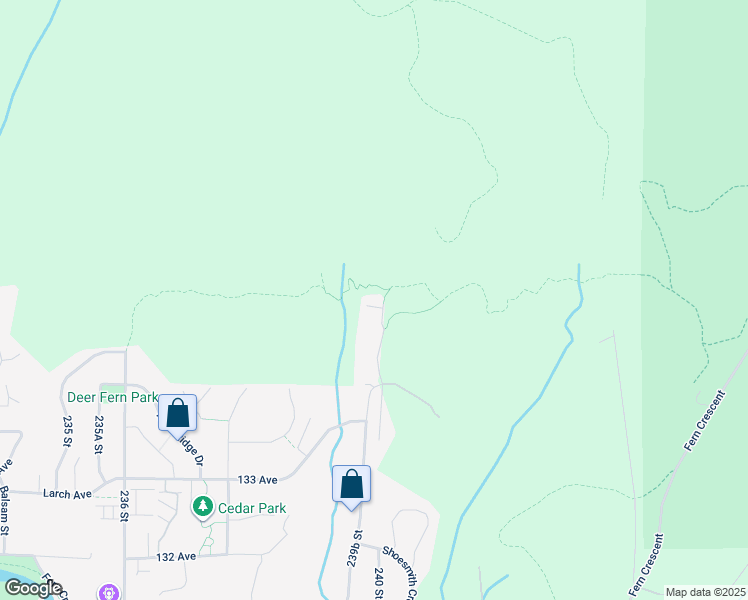map of restaurants, bars, coffee shops, grocery stores, and more near 13511 240 Street in Maple Ridge