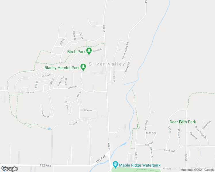 map of restaurants, bars, coffee shops, grocery stores, and more near 13616 232 Street in Maple Ridge